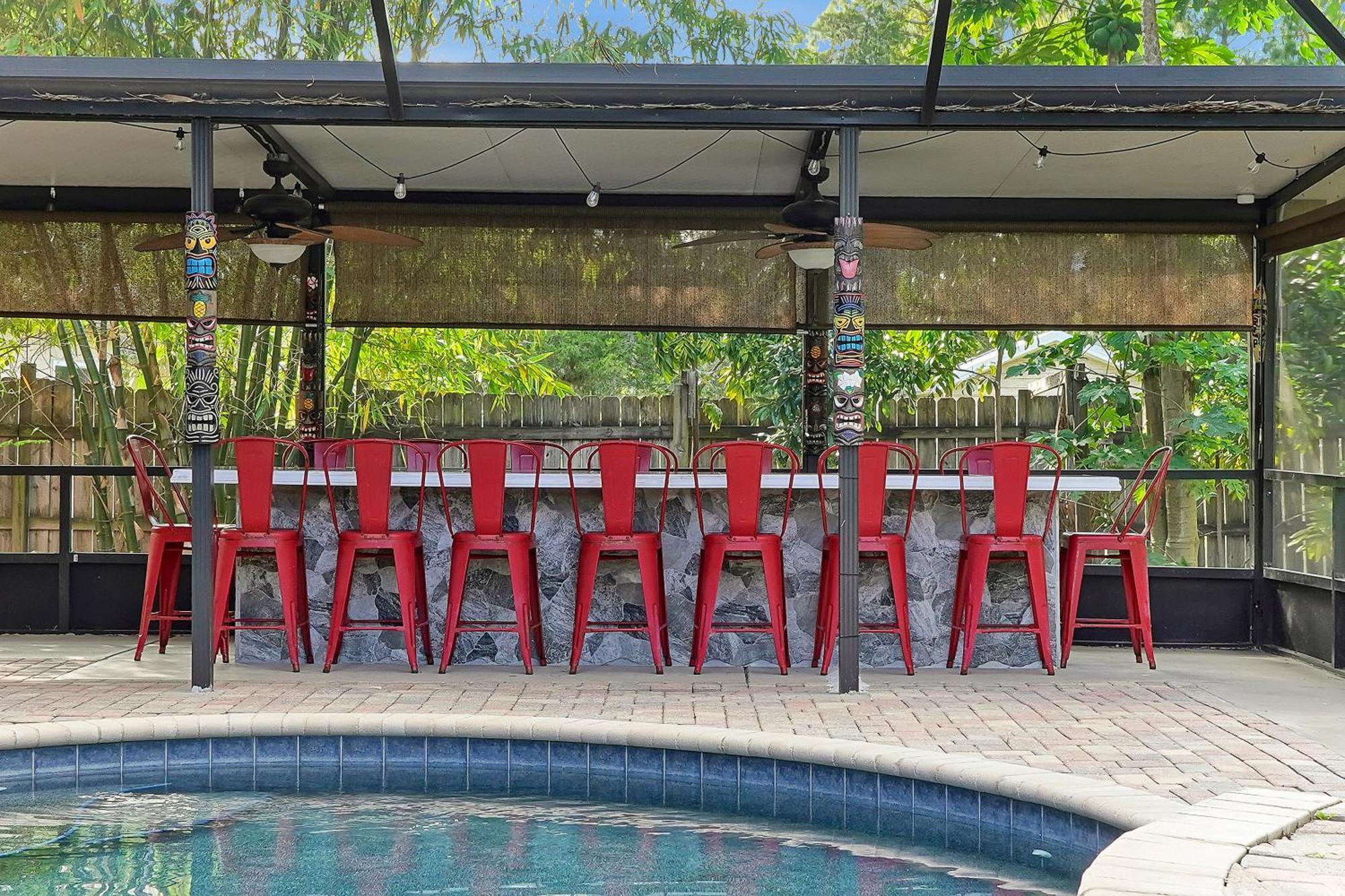 Poolside Cocoa Oasis W/ Tiki Bar! Villa Frontenac Ngoại thất bức ảnh